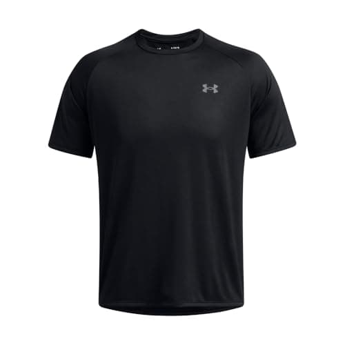 Under Armour Men's Tech 2.0 Short-Sleeve T-Shirt , Black (001)/Graphite, X-Large — view 5