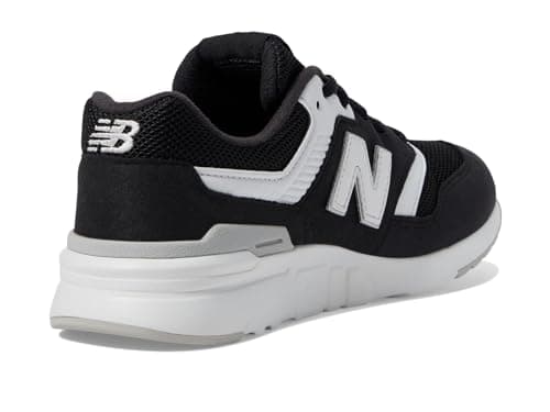 New Balance Girls Kids 997H Lace-up Sneaker, Black/Marblehead/Summer Fog, 6 Wide Toddler — view 5