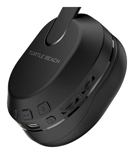 Turtle Beach Stealth 500 Wireless Amplified Gaming Headset for PS5, PS4, PC, Nintendo Switch, & Mobile – 40-Hr Battery, Bluetooth, Memory Foam Cushions, Flip-to-Mute Mic, EQ Presets – Black — view 4