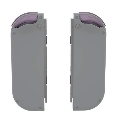 eXtremeRate Dark Grayish Violet Replacement ABXY Direction Keys SR SL L R ZR ZL Trigger Buttons, Full Set Buttons Repair Kits with Tools for Nintendo Switch & OLED Joy-con - JoyCon Shell NOT Included — view 8