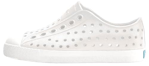 Native Shoes Unisex-Kids Jefferson Sneakers, Shell White/Shell White, 6 Toddler — view 2