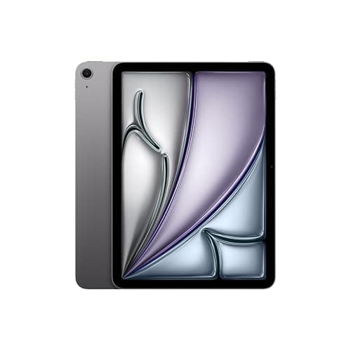 Apple iPad Air 11-inch (M4): Liquid Retina Display, 128GB, 12MP Front/Back Camera, Wi-Fi 7 with Apple N1, Touch ID, All-Day Battery Life — Space Gray