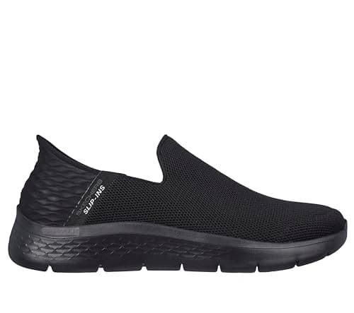 Skechers Men's Go Walk Flex No Hands Hands Free Slip-Ins Sneaker, Black, 11 X-Wide — view 6