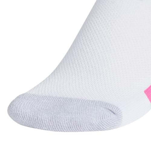 adidas Unisex Kids No Show Socks for Boys and Girls Youth (6-Pack) Athletic Cushioned and Comfortable, Below Ankle — view 4