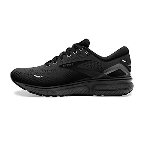 Brooks Women's Ghost 15 Neutral Running Shoe - Black/Black/Ebony - 7 Medium — view 5