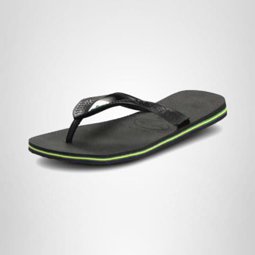 Havaianas Men's Brazil Flip Flop Sandal, Black, 9-10 M US — view 4