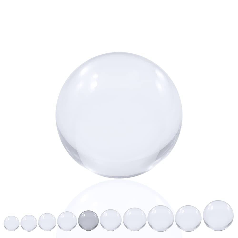 Juggle Dream Bola de Malabares de Contacto de Acrílico Transparente (90 mm) - Bolas de Rendimiento de Manipulación — view 8