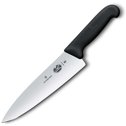 Victorinox Fibrox Pro 8 Inch Chef’s Knife, Dishwasher Safe, Black — view 2