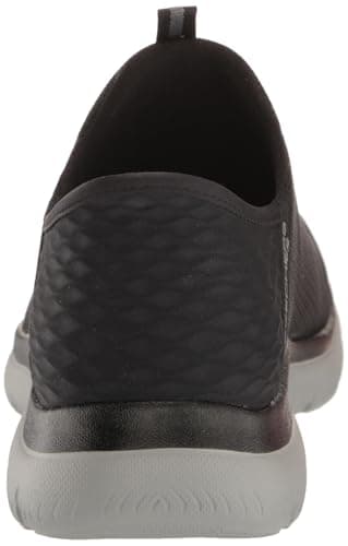 Skechers Men's Summits High Range Hands Free Slip-in Sneaker, Black/Charcoal, 10.5 — view 2