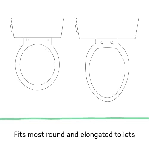 Ingenuity: ity by Ingenuity Flip & Sit Potty Seat (White) – Easy to Set Up & Remove Potty Training Seat That Attaches to Adult Toilet Seat — view 3