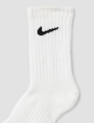 Nike Dri-Fit Performance Basic Crew (Toddler/Little Kid) White 5-7 (10 Toddler-3 Little Kid) — view 2