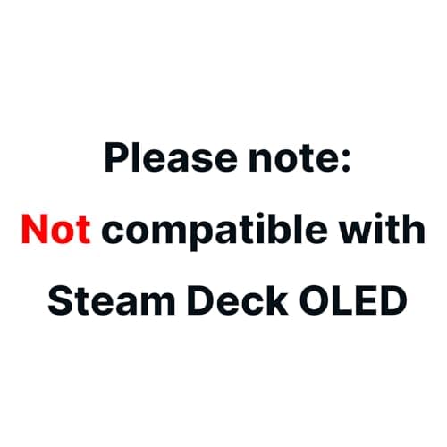 JSAUX Transparent Back Plate Compatible for Steam Deck, DIY Clear Edition Replacement Shell Case Compatible with Steam Deck, Buttons with Three Different Heights and Feel - PC0106 [Purple] — view 3