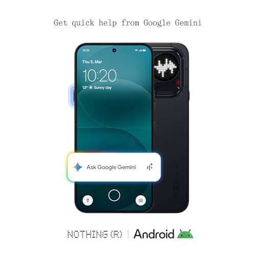 Nothing Phone (4a) Pro Cell Phone 2026 New, Unlocked Android 16 Smartphone, Triple-Lens Camera, AI Photo Edits, 6.83" 144Hz AMOLED Display, 5080mAh Battery, Dual-SIM Glyph Matrix (Black, 8+128GB) — view 6