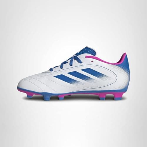 Adidas Unisex-Kids Goletto IX Firm Ground/Multi Ground Soccer, White/Bright Royal/Team Shock Pink, 13 — view 8
