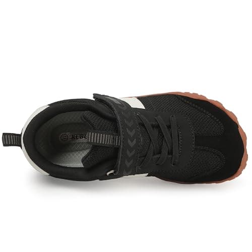 KUBUA Kids Barefoot Shoes Boys Girls Sneakers Lightweight Durable Tennis Shoes School Gym Sports Black 13 Little Kid — view 4