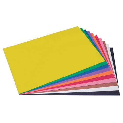 Prang (Formerly SunWorks) Construction Paper, 10 Assorted Colors, 12" x 18", 50 Sheets — view 4