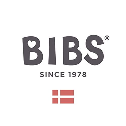 BIBS Pacifiers Colour Collection | Natural Rubber Baby Pacifier | Set of 2 BPA-Free Soothers | Made in Denmark | 0+ Months (Pack of 2) | Baby Blue/Iron — view 6