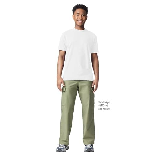 Comfort Colors Adult Short Sleeve Tee, Style G1717, White (1-pack), Large — view 3