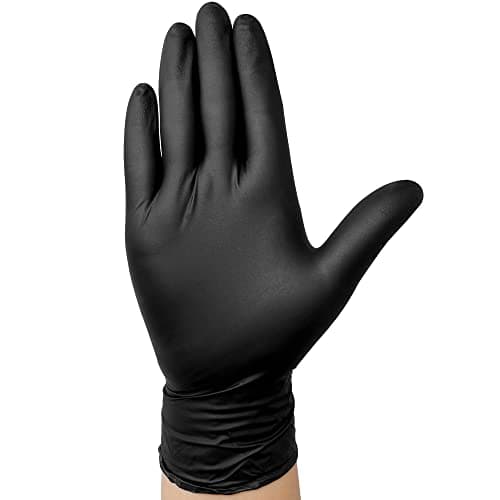 TitanFlex Disposable Nitrile Exam Gloves - 6-mil, Black, Small 100-ct Box, Heavy Duty, Latex Free, Food Safe for Cooking & Food Prep — view 7