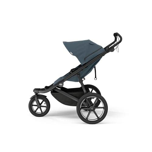 Thule Urban Glide 3 Single Child All-Terrain Stroller, Full-Suspension System, Air-Filled Tires, Upright seat with Adjustable Recline and Built-in legrest