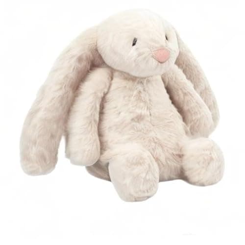Best Pet Supplies Interactive Squeaky Dog Chew Toy, Ideal Dog Toys for Chewers, Small, Medium & Large Dogs, and Fetch Lovers - Bunny (Beige), Large — view 7