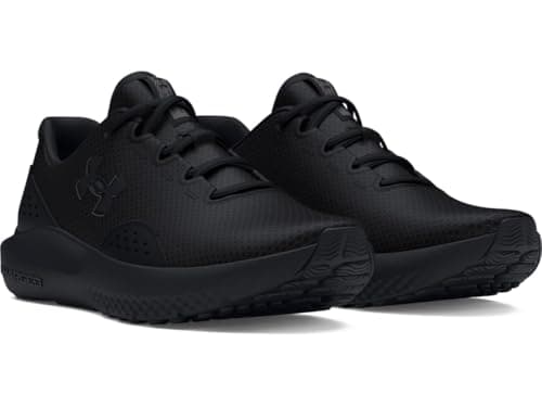 Under Armour Men's Charged Surge 4, (002) Black/Black/Black, 11, US — view 2