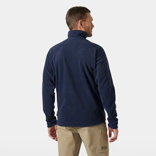 Helly Hansen Men's Daybreaker Lightweight Full-Zip Fleece Jacket, 598 Navy, Small — view 3
