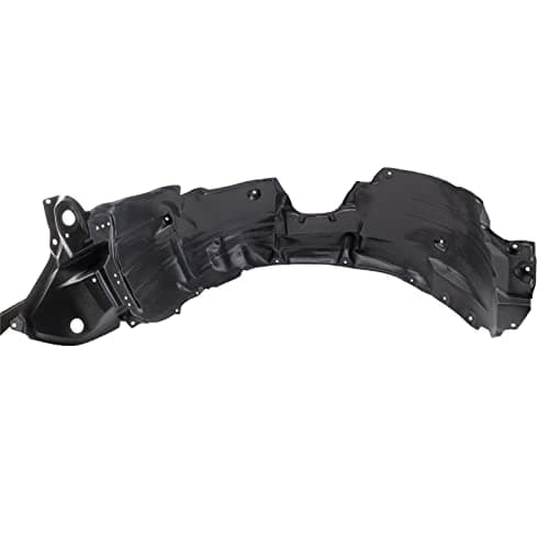 TRQ Passenger Side Inner Fender Liner for 2014-2019 Toyota Highlander V6 3.5L Front