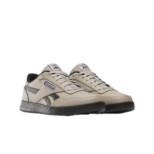 Reebok Unisex Court Advance Sneaker, Ash/Black/Boundless Blue, 13.5 Women/12 Men