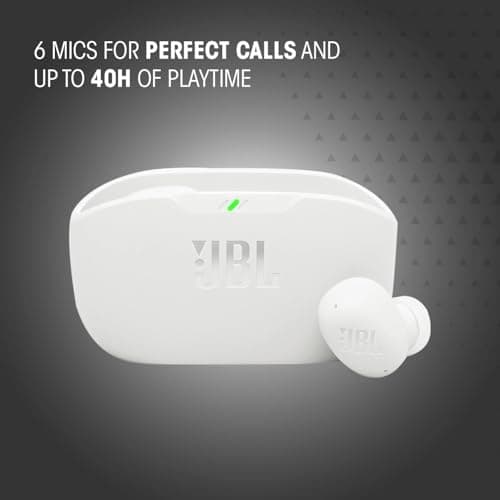 JBL Vibe Buds 2 - True Wireless Noise Cancelling Earbuds - Black — view 5