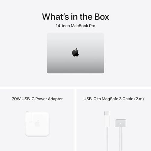 Apple 2026 MacBook Pro Laptop with Apple M5 Pro chip with 15-core CPU and 16-core GPU: Built for AI, 14.2-inch Liquid Retina XDR Display, 24GB Unified Memory, 1TB SSD, Wi-Fi 7; Silver — view 5