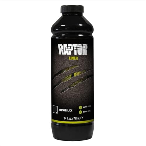 U-POL Raptor Black 0820VG with Spray Gun Bed Liner Kit – 4 Quarts, 2K Urethane, UV Resistant Protective Coating, DIY Spray-On Truck Bed Liner — view 6