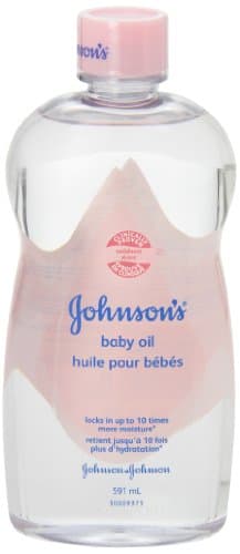 Johnson's Baby Oil Moisturizer & Massage Oil for Skincare, Hypoallergenic Formula for Delicate Skin, Locks in Moisture, Dermatologist Tested, Mineral Oil, 591 mL — view 9