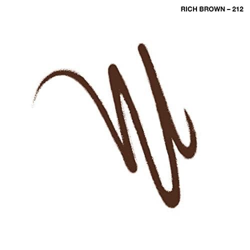 Rimmel London - Exaggerate Waterproof Eye Definer, built-in smudger & sharpener, creamy matte finish, Up to 10H, long-lasting, 100% Cruelty-Free, Rich Brown - 212 (Uncarded) — view 2