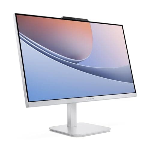 Lenovo 24" FHD All-in-One Desktop Computer for Home & Office, Intel Processor, 16GB RAM, 500GB External + 128GB PCIe, HDMI, Bluetooth 5.2, Business AIO, Vent-Hear, Wireless Keyboard & Mouse, Win 11 — view 6