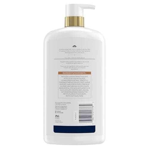 Ivory Body Wash, Deeply Moisturizing, 24hr Nourishing Hydration, Soothes Itchy Dry Skin, Made with Shea Butter Blend, Free of Dyes Heavy Perfumes Parabens & Phthalates, Vanilla Scent, 27 oz — view 10