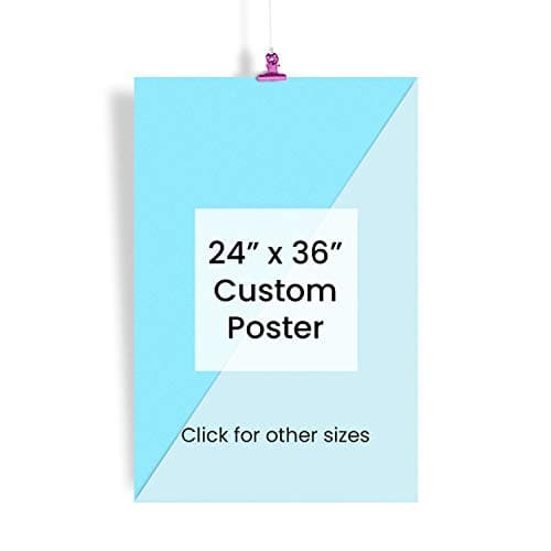 EzPosterPrints - Custom Poster Print - Upload Your Image/Photo - Personalized Photo Prints, Create Your Own Poster - Print Any Photos, Images - 24 X 36 inches