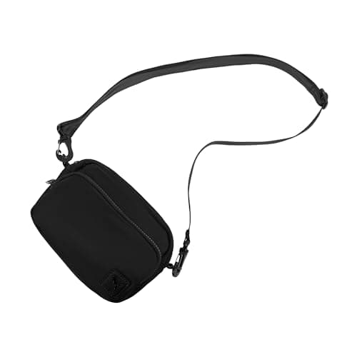 PUMA Women's Candid Nylon Crossbody with Removable Strap & Zip Pockets, Black, One Size — view 3
