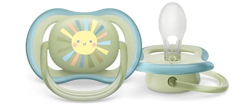 Philips Avent Ultra Air Pacifier - 4 x Light, Breathable Baby Pacifiers for Babies Aged 0-6 Months, BPA Free with Sterilizer Carry Case (Model SCF085/49) — view 7