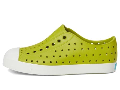 Native Shoes Unisex Kid Jefferson (Little Kid/Big Kid) Seaweed Green/Shell White 12 Little Kid Medium — view 3