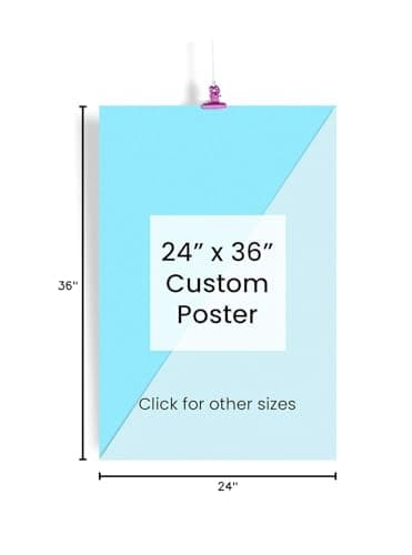 EzPosterPrints - Custom Poster Print - Upload Your Image/Photo - Personalized Photo Prints, Create Your Own Poster - Print Any Photos, Images - 24 X 36 inches — view 6