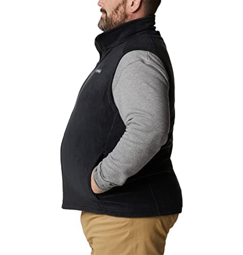 Columbia Mens Steens Mountain Vest, Black, Small — view 8
