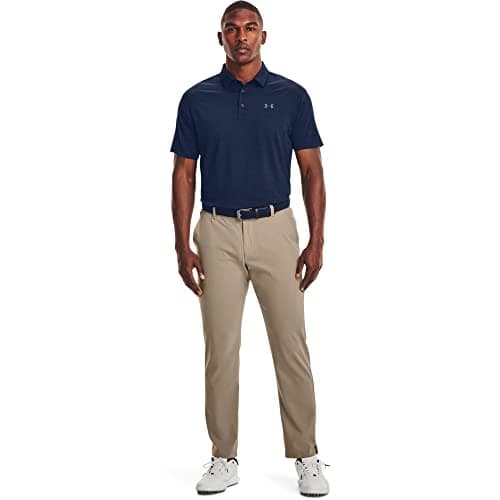 Under Armour Men's Playoff 2.0 Golf Polo , Academy Blue (408)/Pitch Gray , XX-Large — view 2
