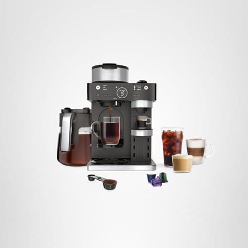 Ninja Espresso & Coffee Maker, Nespresso Capsule Compatible, Black, CFN601 — view 12