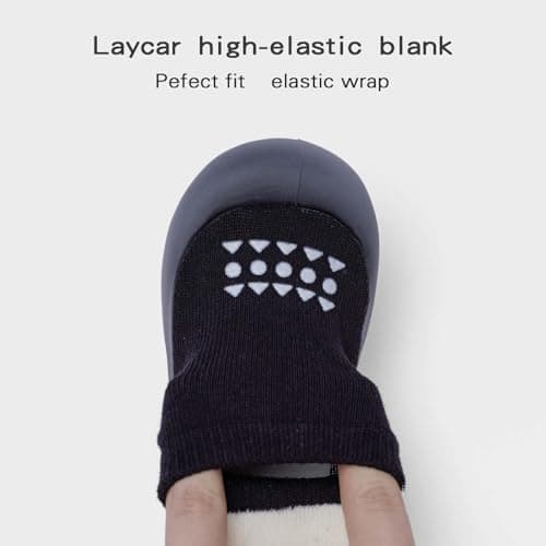 Baby Walking Sock Shoes Infant Non-Slip Breathable Slippers with Soft Rubber Sole Baby Boys Girls Sneakers — view 4