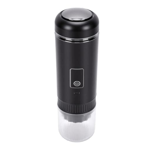 Focket Portable Coffee Maker, 200ml Rechargeable Cordless with 7800mAh Battery Electric Machine Compact Design for Travel RV Hiking Office Car Camping Home — view 3