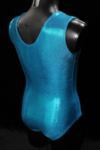 Little Girls' Dancing Sleeveless Blue One-piece Gymnastics Leotard Top Clothes 8-9Y — view 2