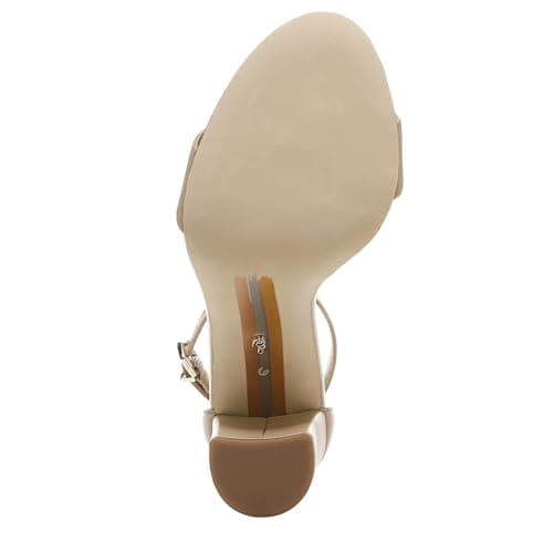 Sam Edelman Yaro Ankle Strap Sandal Heel Classic Nude Leather 11.5 M — view 4