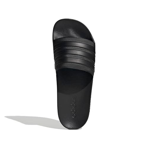 adidas Unisex Shower Slide Sandal, Core Black/Core Black/Core Black, 10 US Men — view 3