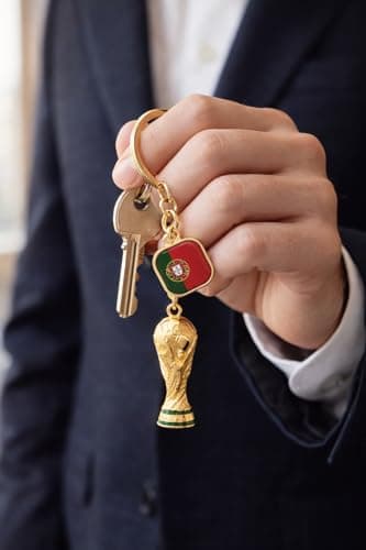 Official FIFA World Cup 2026 Edition Trophy Key Chains (Red Portugal) — view 5